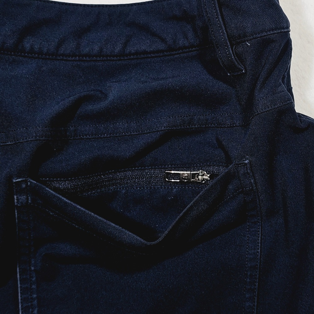 Lululemon ABC Pants Mens 34x31 Navy Blue Straight Technical Commuter Activewear - Picture 4 of 12